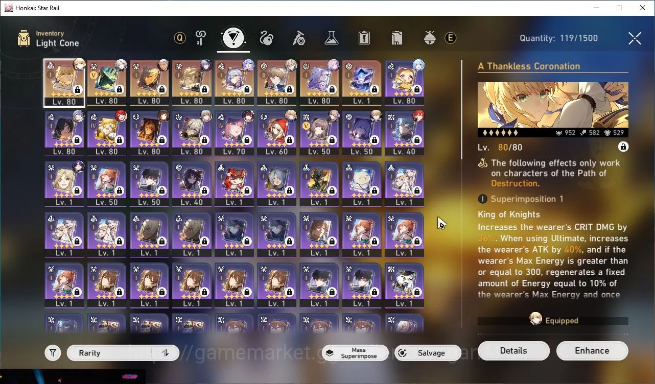 Honkai Star Rail Accounts End Game ASIA|TL 70|13 Limited|[Saber+Sign,Robin+Sign,Castorice+Sign,FeixiaoE1,ETC]|Amphoreus|1K 3