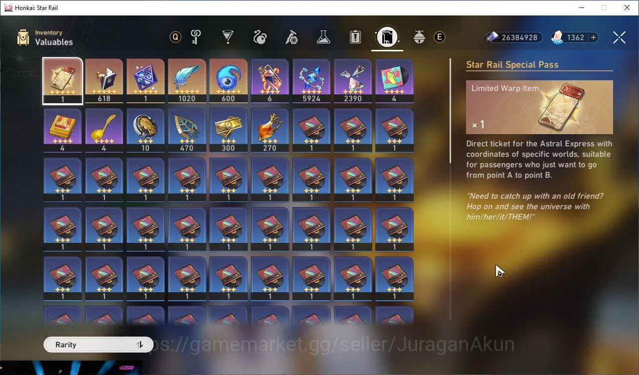 Honkai Star Rail Accounts End Game ASIA|TL 70|13 Limited|[Saber+Sign,Robin+Sign,Castorice+Sign,FeixiaoE1,ETC]|Amphoreus|1K 4