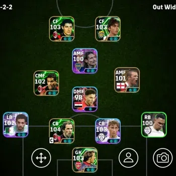 eFootball Accounts Legends & Iconic Players Mobile|PW 3152|Epic Inzaghi,Rooney,Baresi,Massaro,Showtime