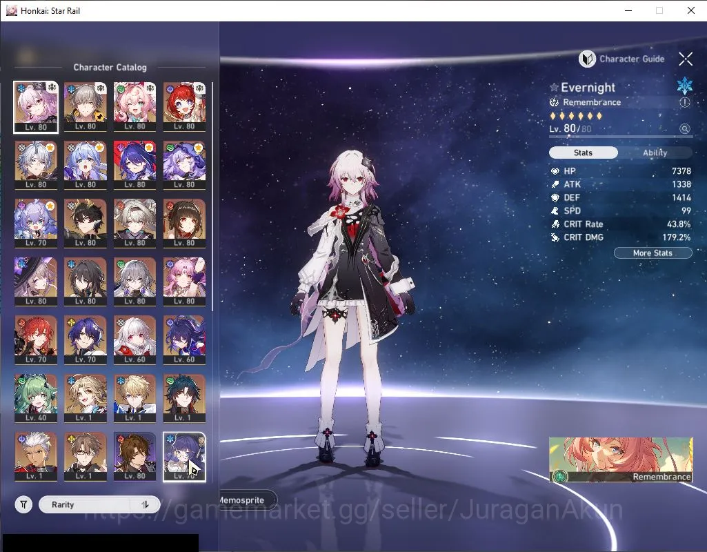 Honkai Star Rail Accounts ASIA |TL 70| 15 Limited |[Phainon,Firefly,Acheron] image 3