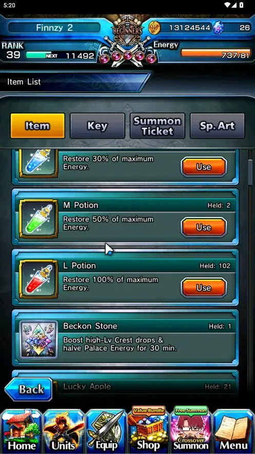 Grand Summoners Accounts End-Game Global|Rank 39|5 Ascend 2 TW|DL Rimuru+TW,DLS Rimuru+TW,Fen,Shizu,Anti Heroine Pola|Lpot 2