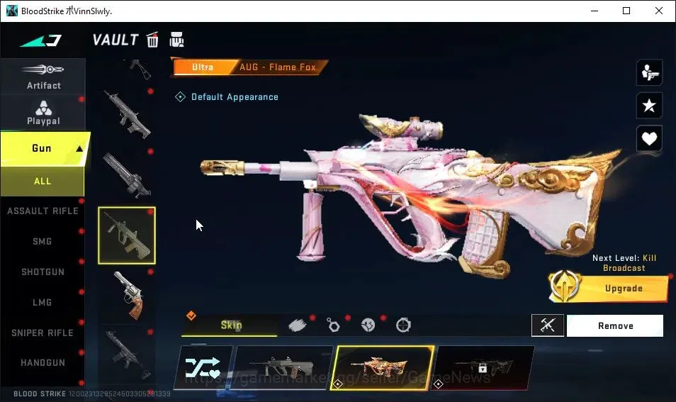 Blood Strike Accounts Collab Skin ASIA|Collab EVA[AK47-Asuka]|ETERNAL DEagle-Scorpius|6 ULTRA[ZERO,Kar98k,AUG,AK47,Etc]|2 10