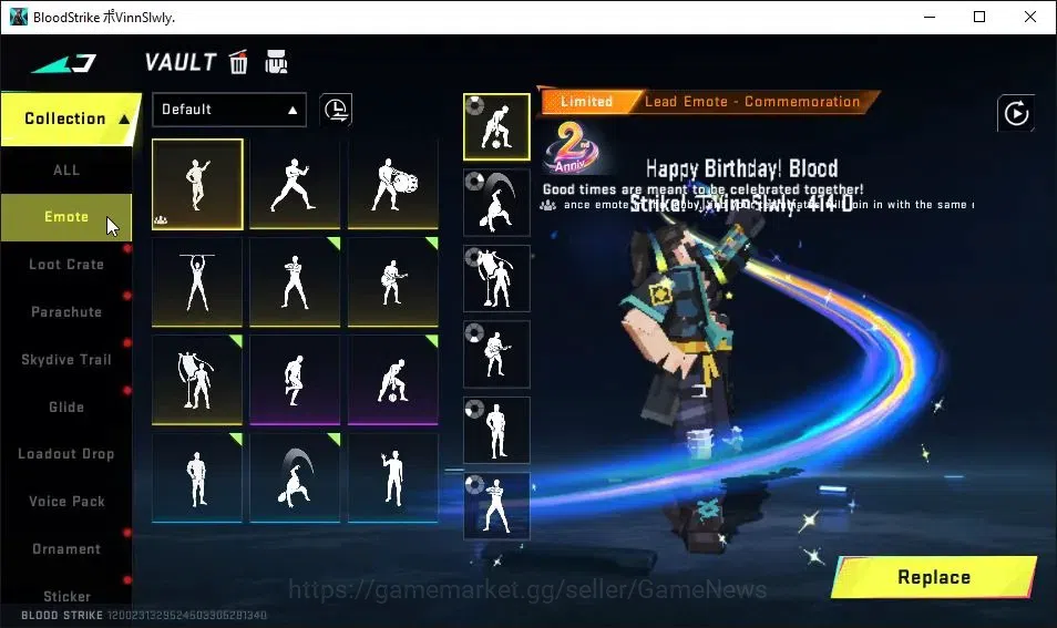 Blood Strike Accounts Collab Skin ASIA|Collab EVA[AK47-Asuka]|ETERNAL DEagle-Scorpius|6 ULTRA[ZERO,Kar98k,AUG,AK47,Etc]|2 16