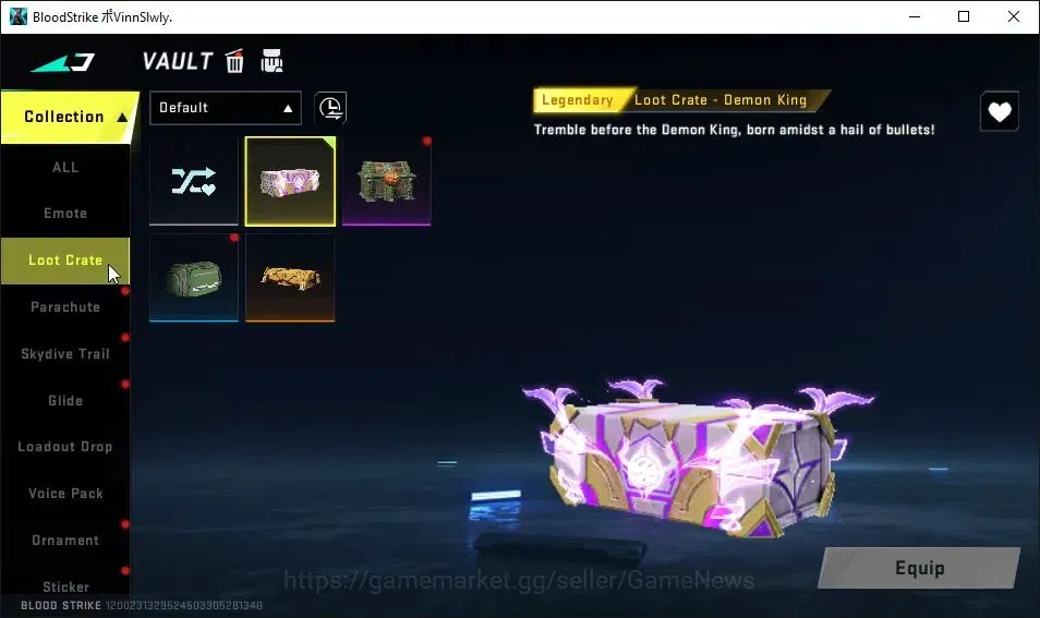 Blood Strike Accounts Collab Skin ASIA|Collab EVA[AK47-Asuka]|ETERNAL DEagle-Scorpius|6 ULTRA[ZERO,Kar98k,AUG,AK47,Etc]|2 17