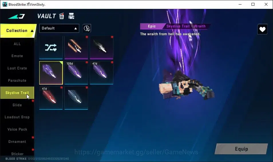 Blood Strike Accounts Collab Skin ASIA|Collab EVA[AK47-Asuka]|ETERNAL DEagle-Scorpius|6 ULTRA[ZERO,Kar98k,AUG,AK47,Etc]|2 19