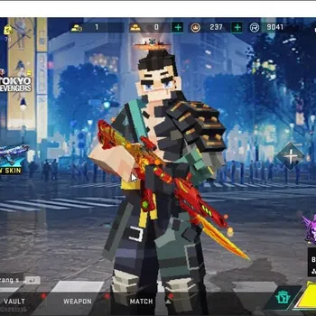 Blood Strike Collab Skin ASIA|Collab EVA[AK47-Asuka]|ETERNAL DEagle-Scorpiu image 1