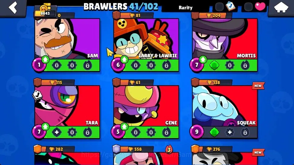 Brawl Stars Accounts 8843 Trophy|41 Brawlers 2 Max Lvl [Edgar,Mico]|1 P image 12