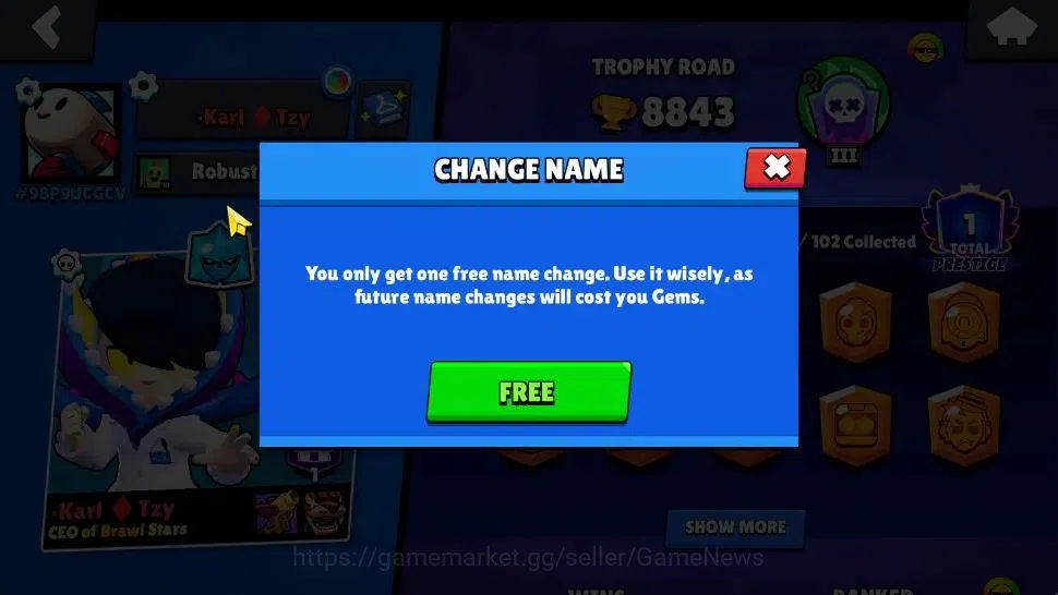 Brawl Stars Accounts 8843 Trophy|41 Brawlers 2 Max Lvl [Edgar,Mico]|1 P image 4