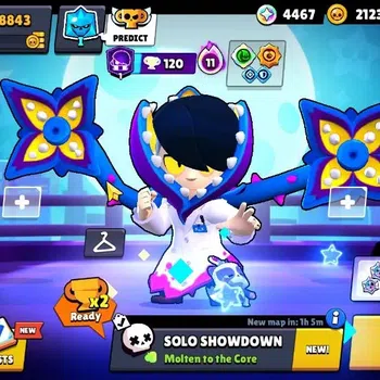 Brawl Stars Accounts 8843 Trophy|41 Brawlers 2 Max Lvl [Edgar,Mico]|1 P image 1