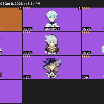 Genshin Impact Accounts Starter Genshin Impact Starter (Asia) | AR 20+ | Jean + Silver Sword | Clean Account #43