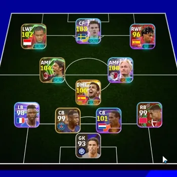 eFootball Accounts High-End Android|Power 31004|Big Time Rodri|3 Epic Rui Costa,Atep|7 Show Time Viictor Gyokeres,Suzuki