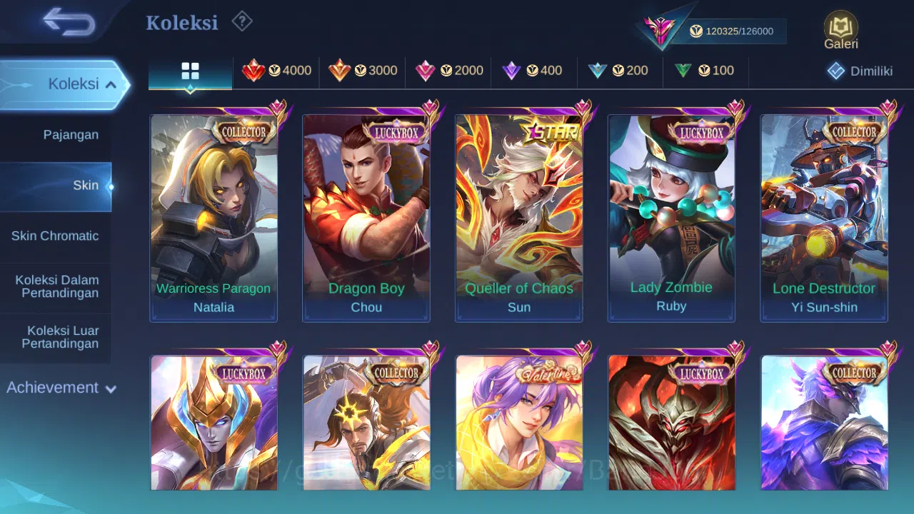 Mobile Legends: Bang Bang Accounts Hero 131 Skin 287 | Spring Miya | Vessel Clint, Be image 5