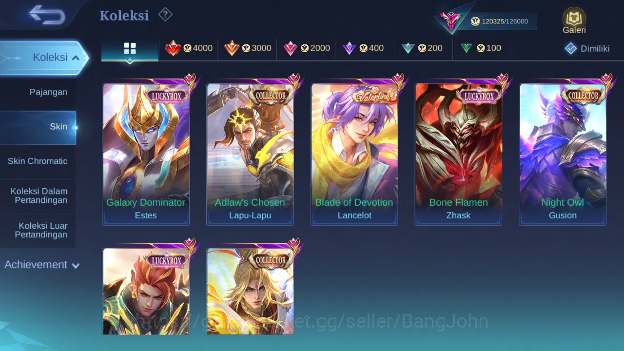 Mobile Legends: Bang Bang Accounts Hero 131 Skin 287 | Spring Miya | Vessel Clint, Be image 6