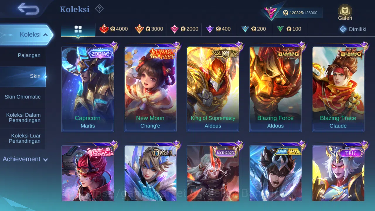 Mobile Legends: Bang Bang Accounts Hero 131 Skin 287 | Spring Miya | Vessel Clint, Be image 9