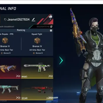 Blood Strike Accounts High-End ASIA|1 ETERNAL: INP-9-Golden Elegy Lv1|1 ULTRA Gun|Ultra striker and create|3 LEGENDARY