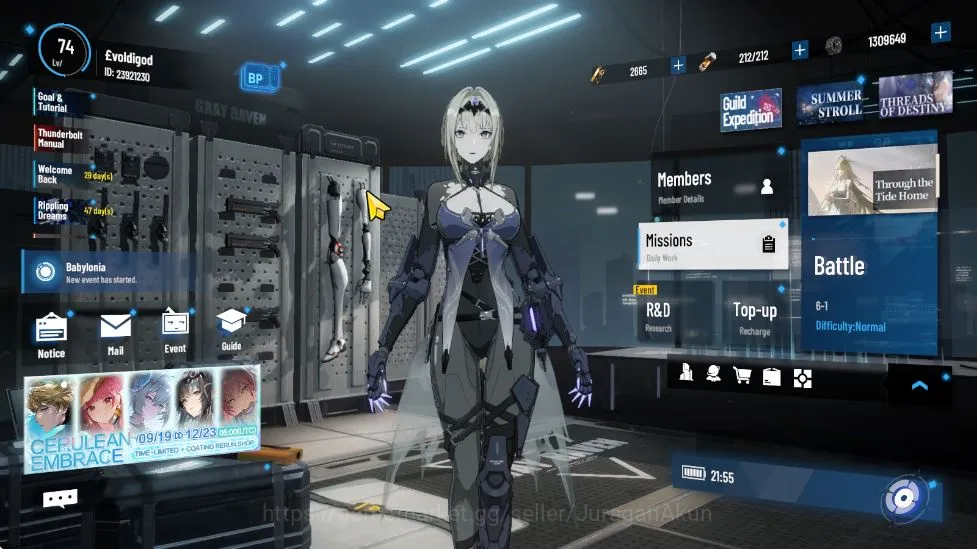 Punishing: Gray Raven Accounts End-Game ASIA |SSS Lilith+Sign+CUB,SS Stigmata+Sign,SS LuciaSW+Sign,SS Obliv