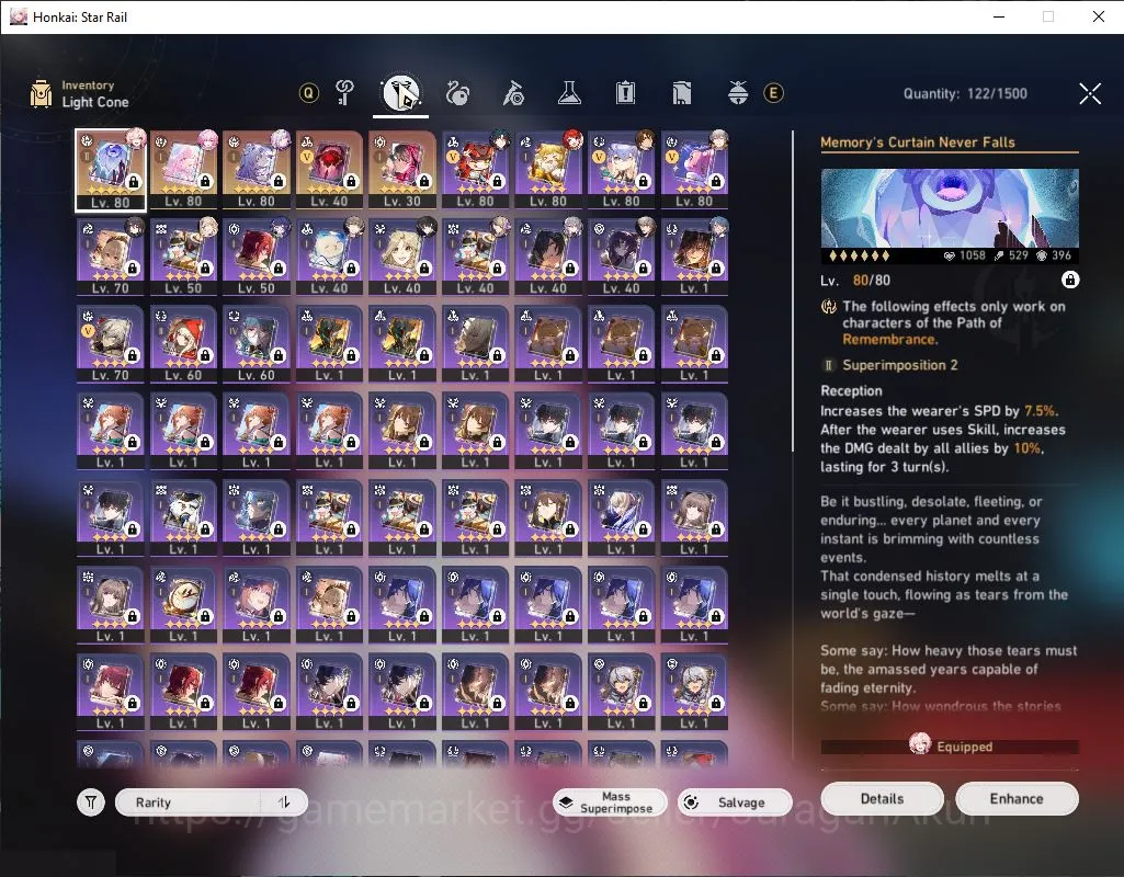 Honkai Star Rail Accounts Mid Game ASIA|TL 68| 7 Limited |Castorice E1+Sign,Cyrene+Sign,Hyacine,B3,Ruan Mei,Luocha,Etc|Mc 4