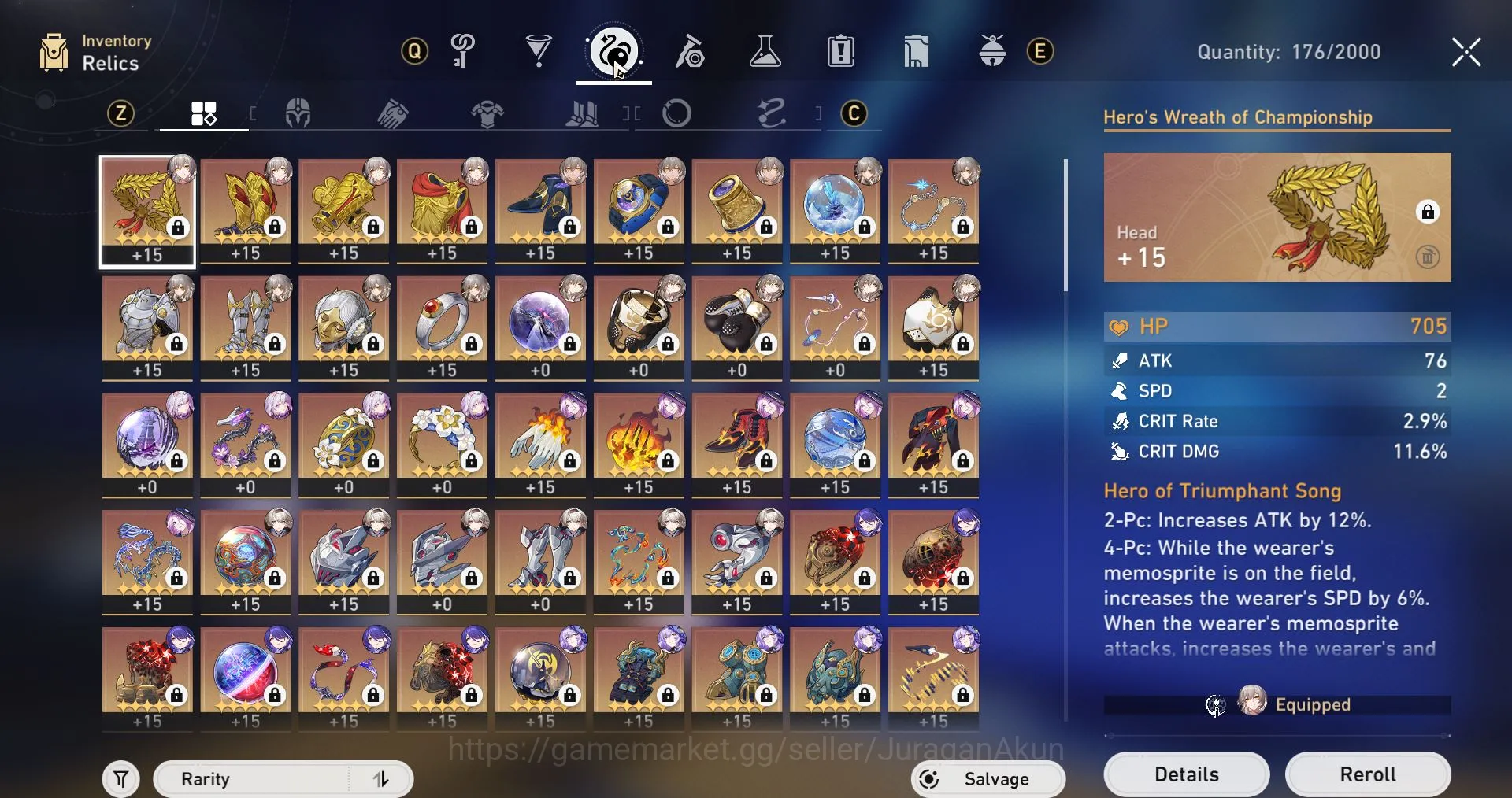 Honkai Star Rail Accounts End Game ASIA [TL70] 16 Limited (Castorice,Kafka+Sign, Firefly+Sign 4
