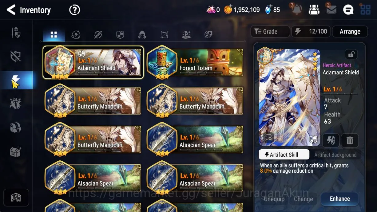Global Unverif|Fresh Starter|Low Progress|2ML (Faithless Lidica,Harsetti)+kayron,etc|BlessON|PohON|LogStove(ES2535) Epic Seven Starter Global Unverif|Fresh Starter|Low Progress|2ML (Fai image 1