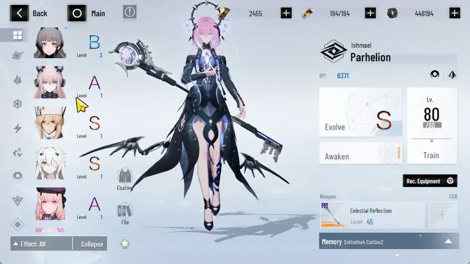 Punishing: Gray Raven Accounts Asia|BC 2.4K,GC 2.4|Ishmael+B5,CW+Sign,Obliv+B5, e image 6