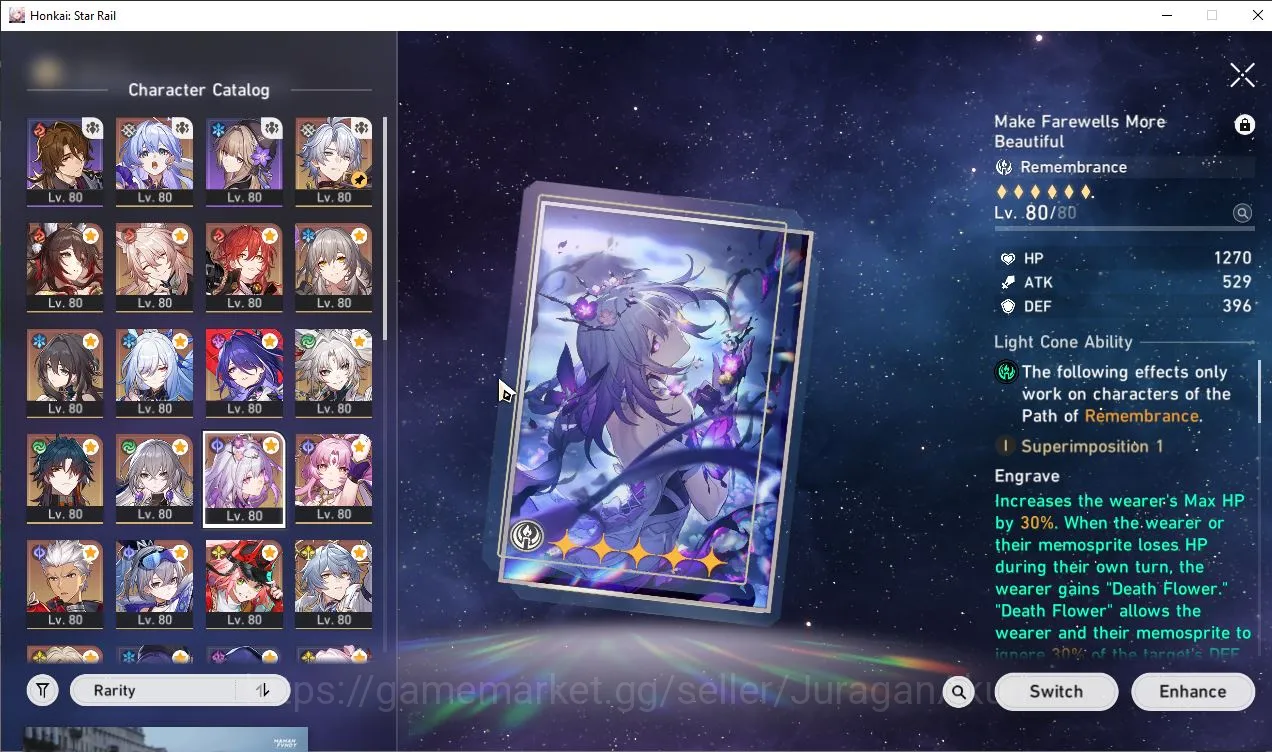 Honkai Star Rail Accounts End Game ASIA|TL70|15 4
