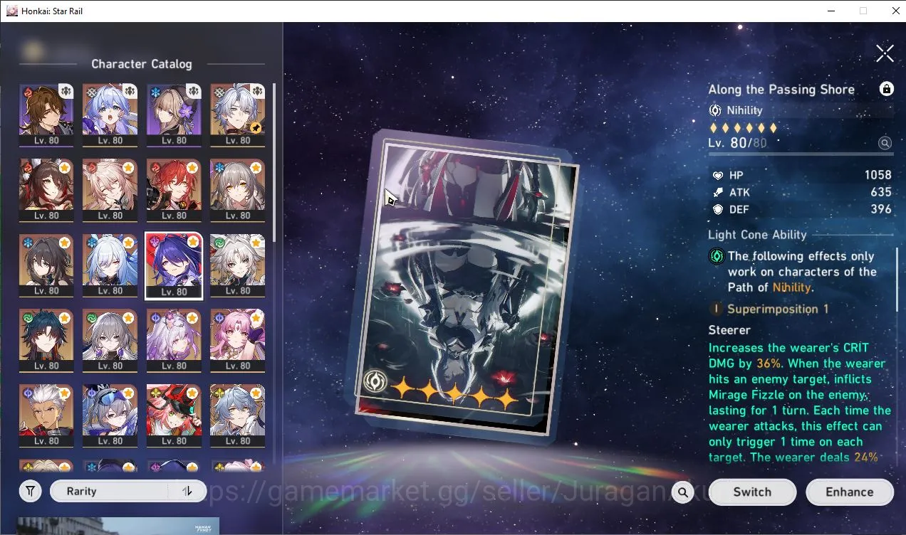 Honkai Star Rail Accounts End Game ASIA|TL70|15 7