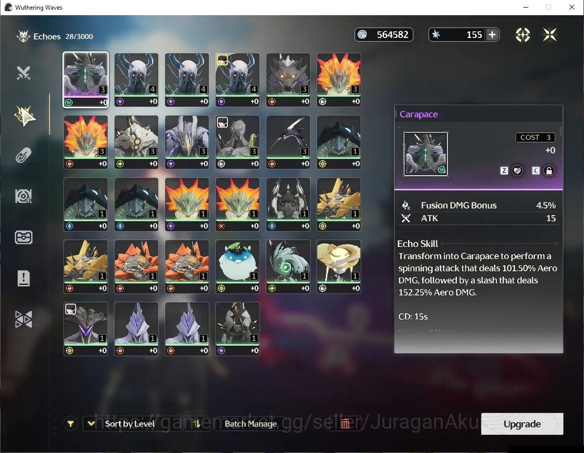 Wuthering Waves Accounts SEA | UL 14 | Fresh Starter | 1 Limited | Cartethy image 2