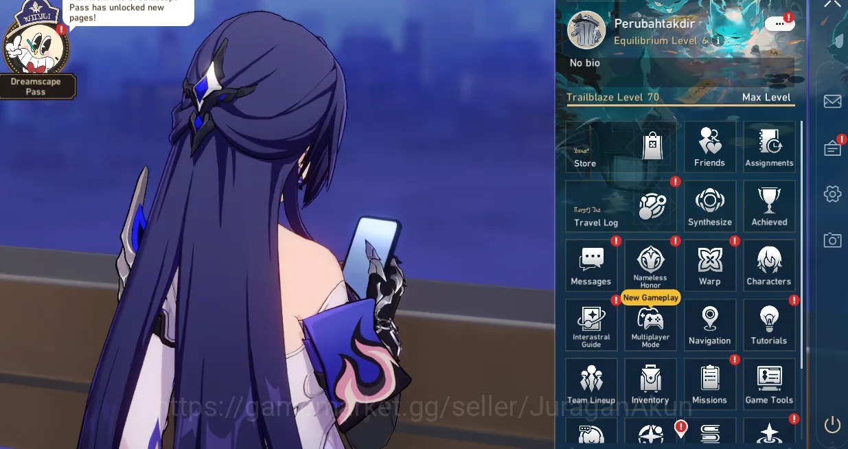 Honkai Star Rail Accounts End Game ASIA [TL70] 14 Limited (Archeron+Sign, DanHeng+Sign, Luocha+E2, Huohuo, etc)| Amphoreus 2