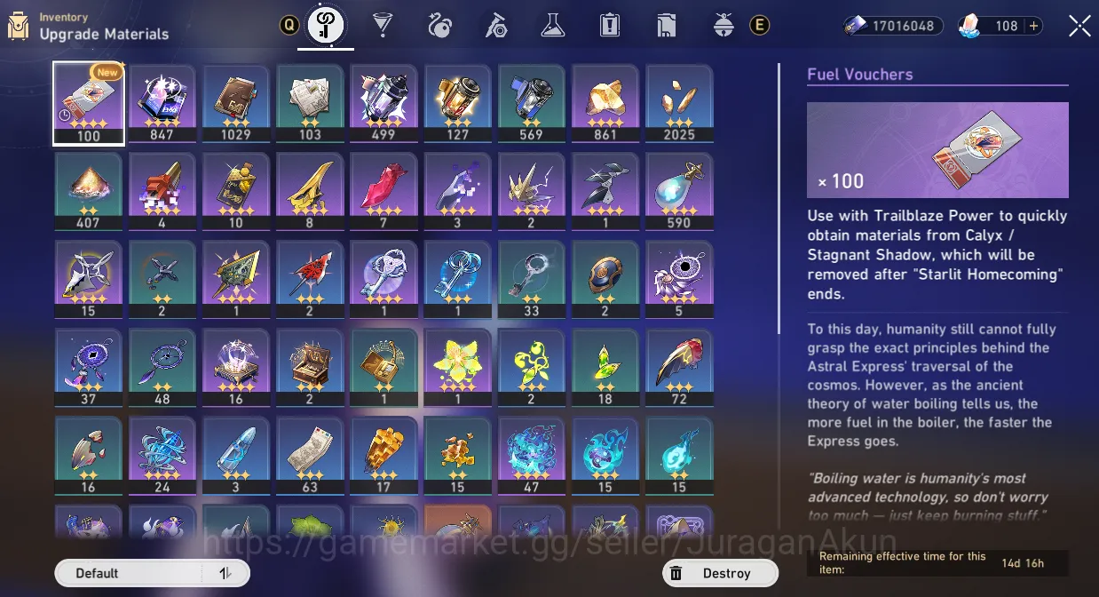 Honkai Star Rail Accounts End Game ASIA [TL70] 14 Limited (Archeron+Sign, DanHeng+Sign, Luocha+E2, Huohuo, etc)| Amphoreus 7
