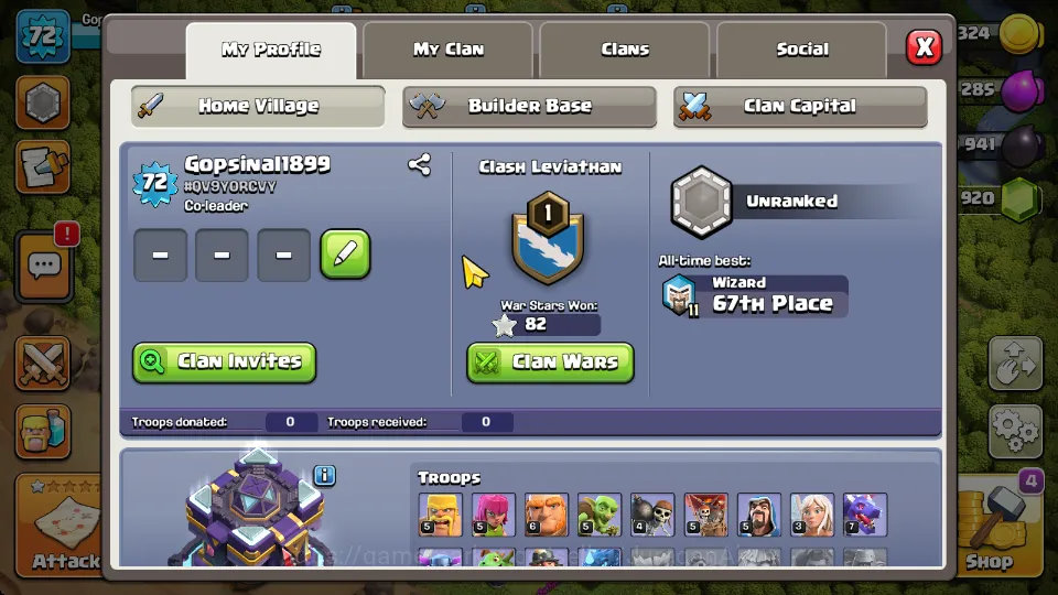 Clash of Clans Accounts Mid-Tier TH 15 - BH 5|LV 72|HH 7|BK 32,AQ 36,GW 8,MP 9,RC 6|Gems 1392|CN ON|ProtectOFF|TAKE 2
