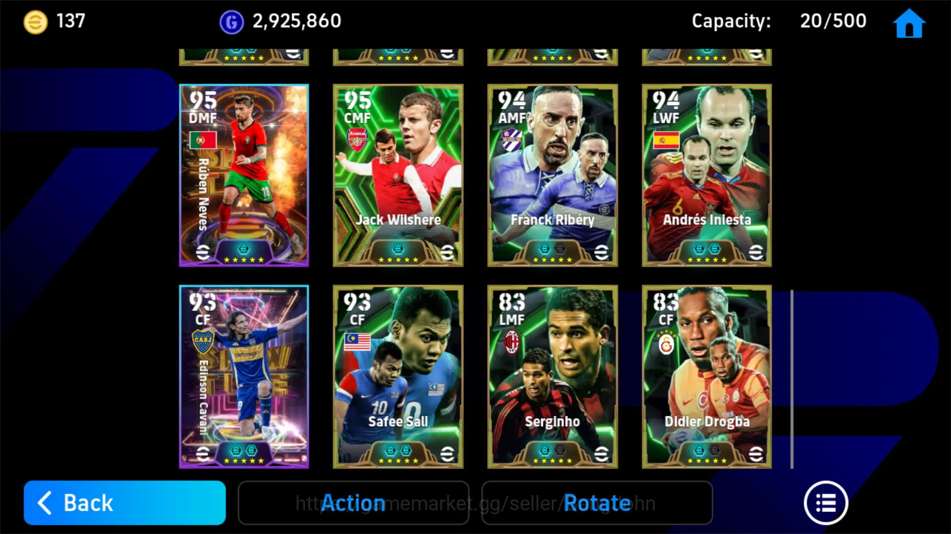 eFootball Accounts Others power 3156 l messi pack barca l adriano epic db  | EFB097B 5