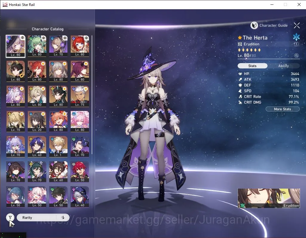 Honkai Star Rail Accounts Mid Game ASIA |TL 67|13 Limited|Kafka+Sign,Castorice,Cyrene,B3,Huohuo,The Herta,Aven,Etc|Mc 2