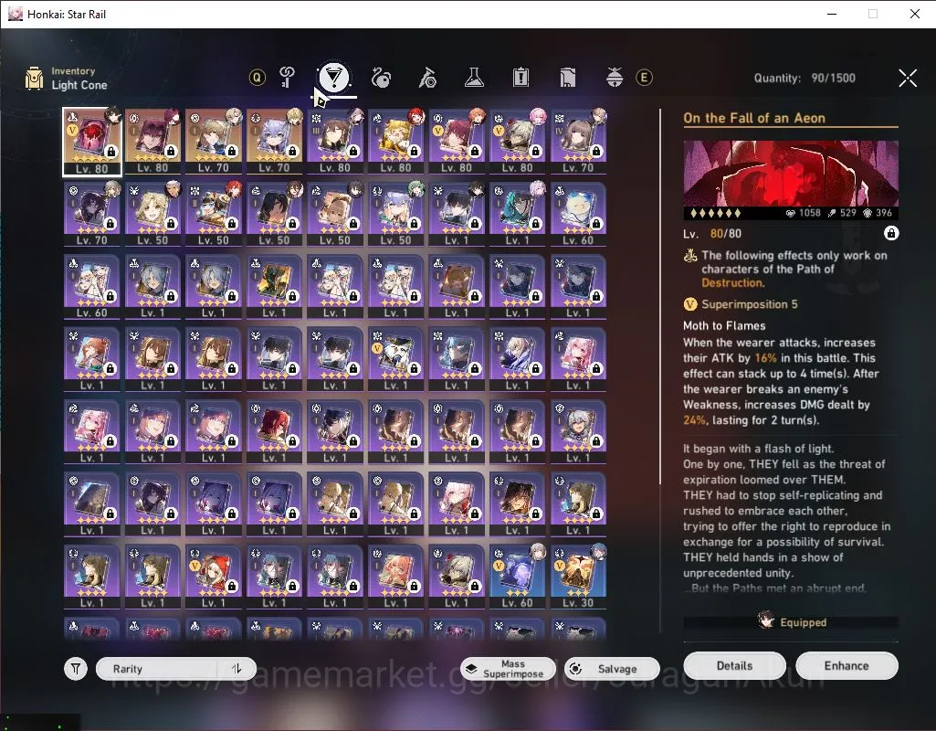 Honkai Star Rail Accounts Mid Game ASIA |TL 67|13 Limited|Kafka+Sign,Castorice,Cyrene,B3,Huohuo,The Herta,Aven,Etc|Mc 3