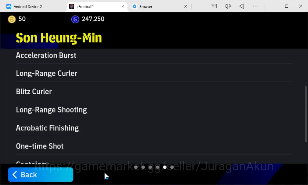 eFootball Accounts Mobile|PES 2026|Roberto Baggio Momentum Dribbling, image 2