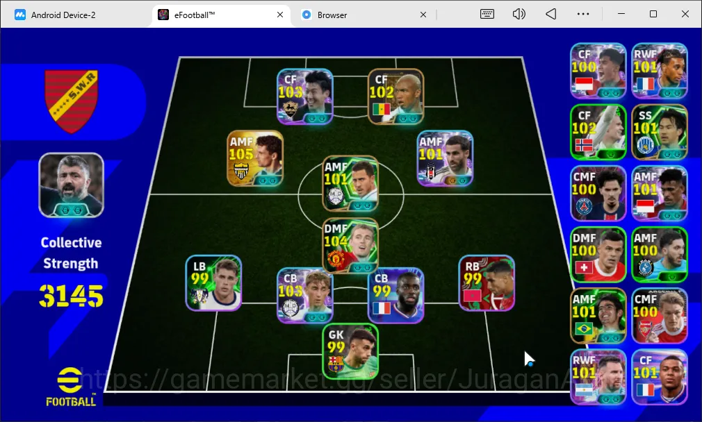 eFootball Accounts Mobile|PES 2026|Roberto Baggio Momentum Dribbling, image 3