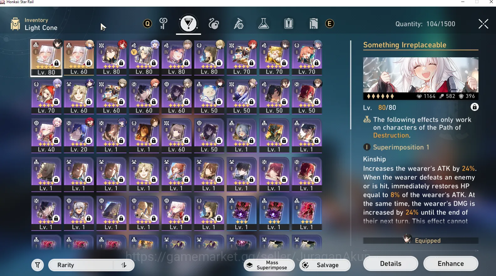 Honkai Star Rail Accounts Mid Game Asia [TL65] 6 Limited (Robin, Argenti, Ruan Mei, Loucha, Dan Heng IL and ETC) |Take 5