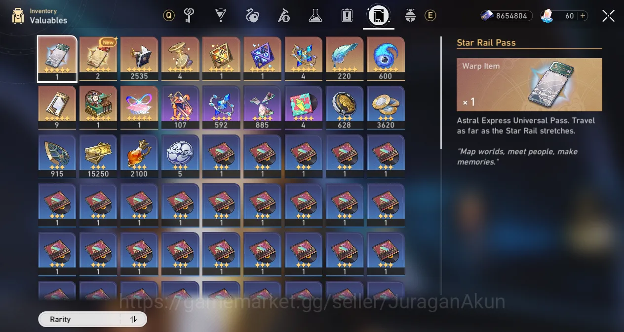Honkai Star Rail Accounts Mid Game Asia|TL 64| 12 limited |Phainon,Firefly+Sign,Fei+Sign,Cyrene,Rappa|Mc Male|Amphoreus|Take 3