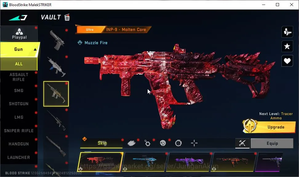 Blood Strike Accounts Asia|Eternal QBZ-Whisper|Ultra LightBlade-Dark,UMP image 2