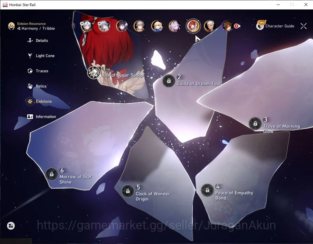 Honkai Star Rail Accounts Mid Game ASIA|TL 65|11 Limited|[Saber,Phainon,Archer]+Sign,B3 E1,Sunday,Hysilens,Firefly,Etc|MC 3