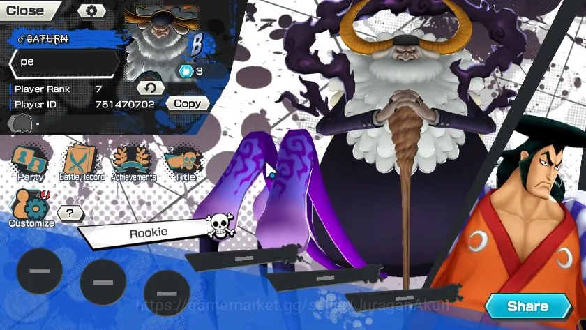 One Piece Bounty Rush Accounts Global|2 META EX|Five Elders Jaygarcia Saturn,Daim image 2