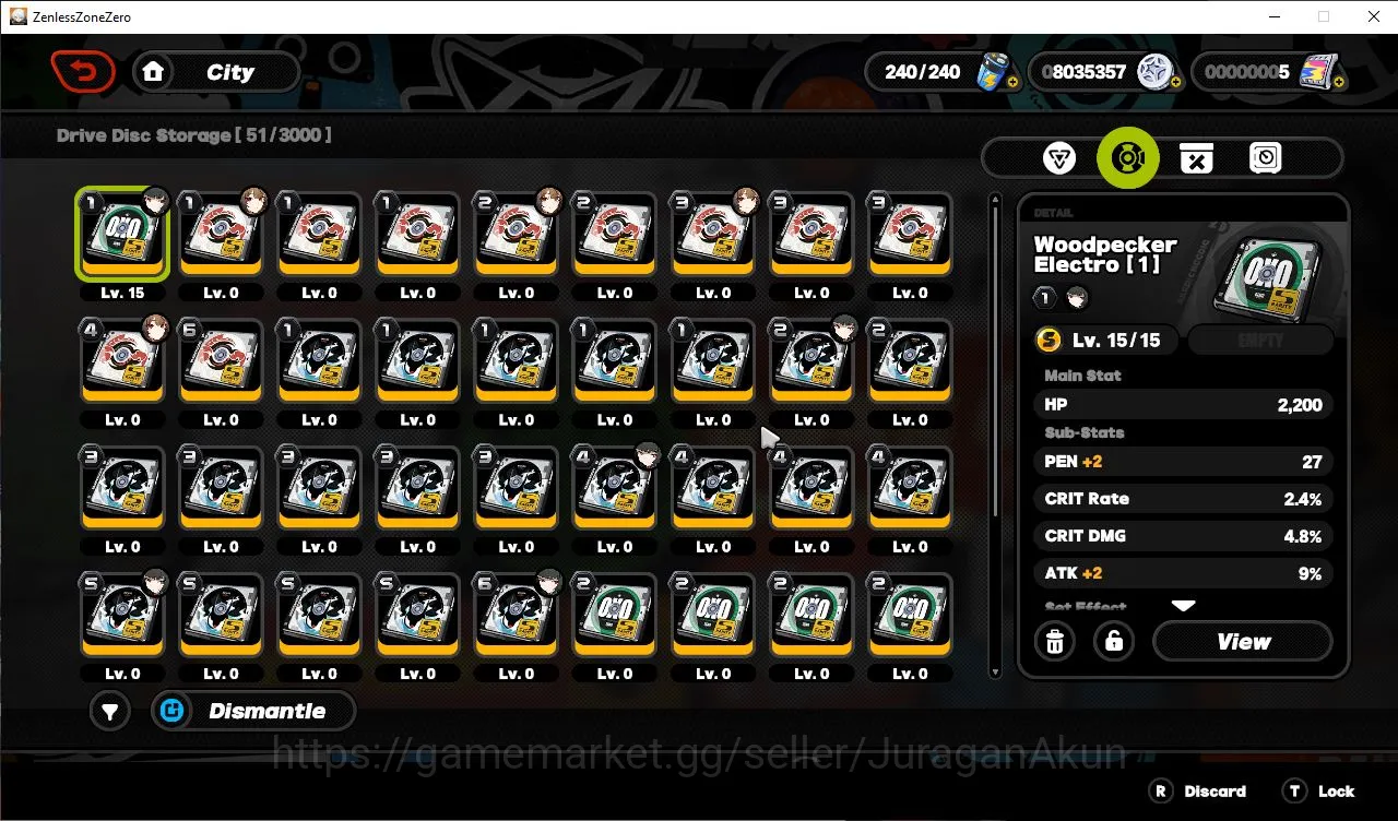 Zenless Zone Zero Accounts End-Game ASIA|IK 51|S2 CH6|4 Limited[Zhao,Ye Shunguang,MiyabiM1+Sign,Dialyn] + 3 3