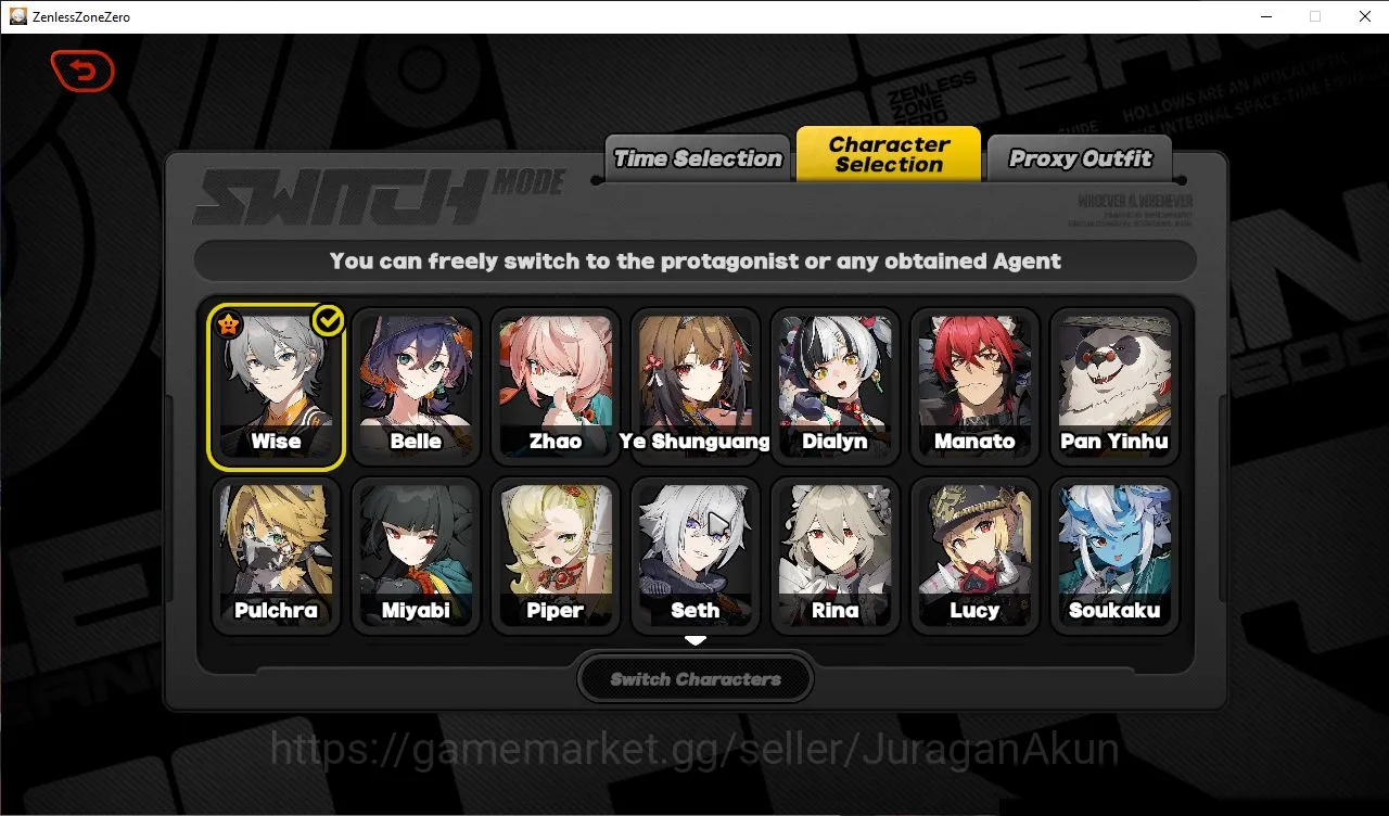Zenless Zone Zero Accounts End-Game ASIA|IK 51|S2 CH6|4 Limited[Zhao,Ye Shunguang,MiyabiM1+Sign,Dialyn] + 3 5