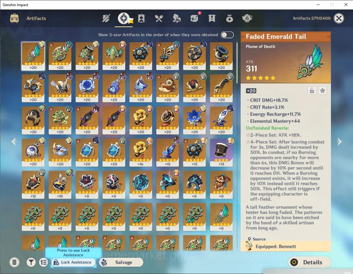 Genshin Impact Accounts Mid Game ASIA|AR55|3 Limited + 3 [5Star's Weapon|[C2 Clorinde+Sign,Alhaitham+Sign,Nahida]|MC 4