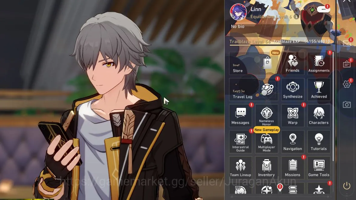 Honkai Star Rail Mid Game Asia [TL66] 5 Limited (AcheronE1+Sign,Aventurine,L image 1