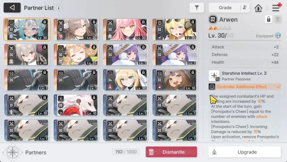 Chaos Zero Nightmare Accounts GLOBAL|LV 32|1,5K Cry|5 SSR (ChizuruM1,Haru,Mei Lin,Khalipe,Renoa) + 8 SR + 10 SR Partners|Log 4