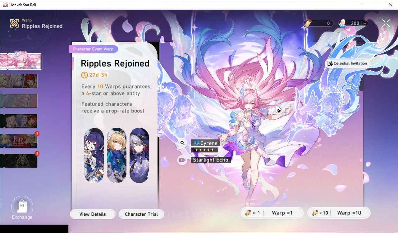 Honkai Star Rail Accounts ASIA|TL 60|8 Limited|[Acheron+Sign,Kafka,Castorice image 5