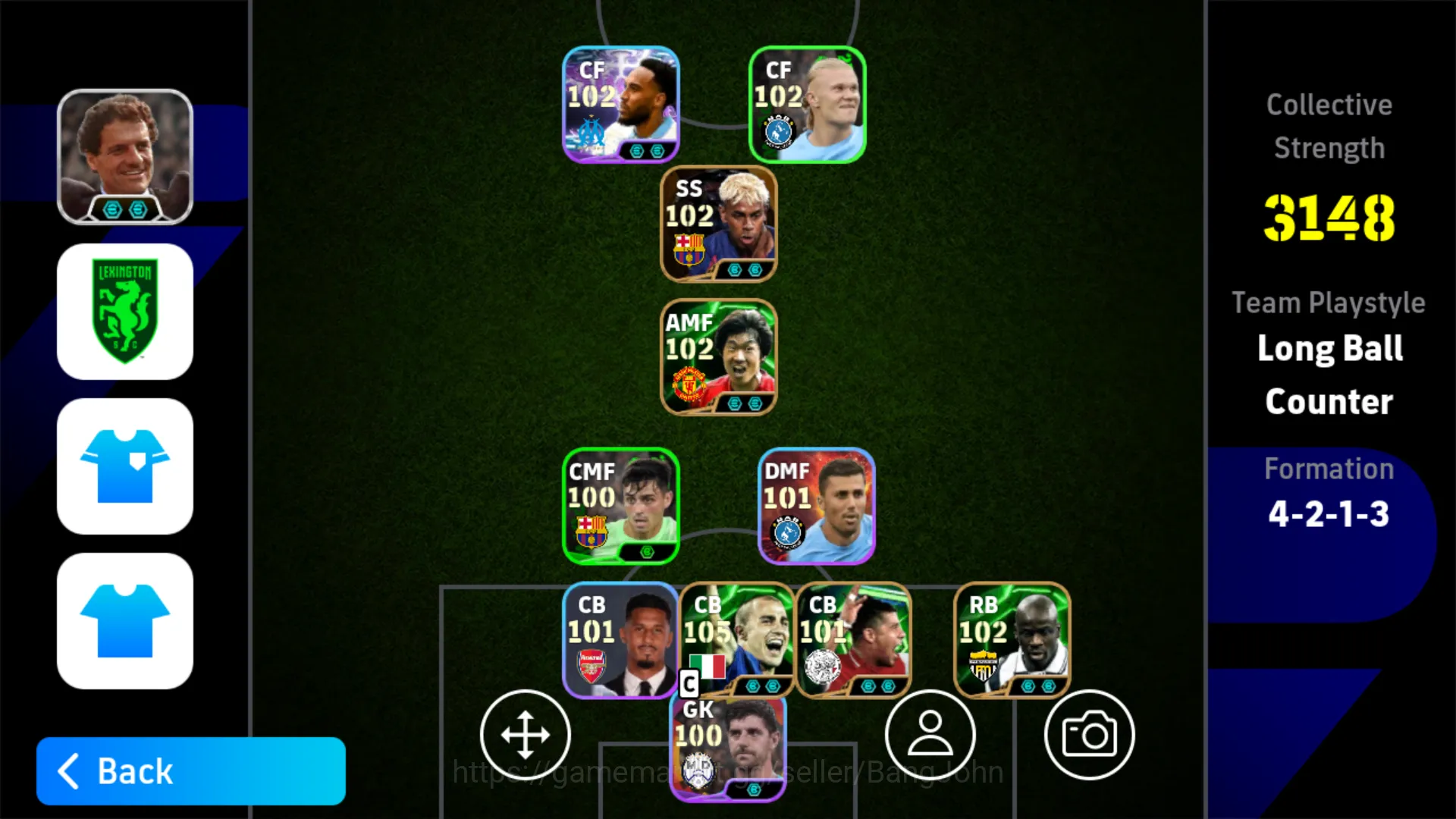 eFootball Accounts power 3148 | yamal balon d'or | marcus thuram | pa image 1