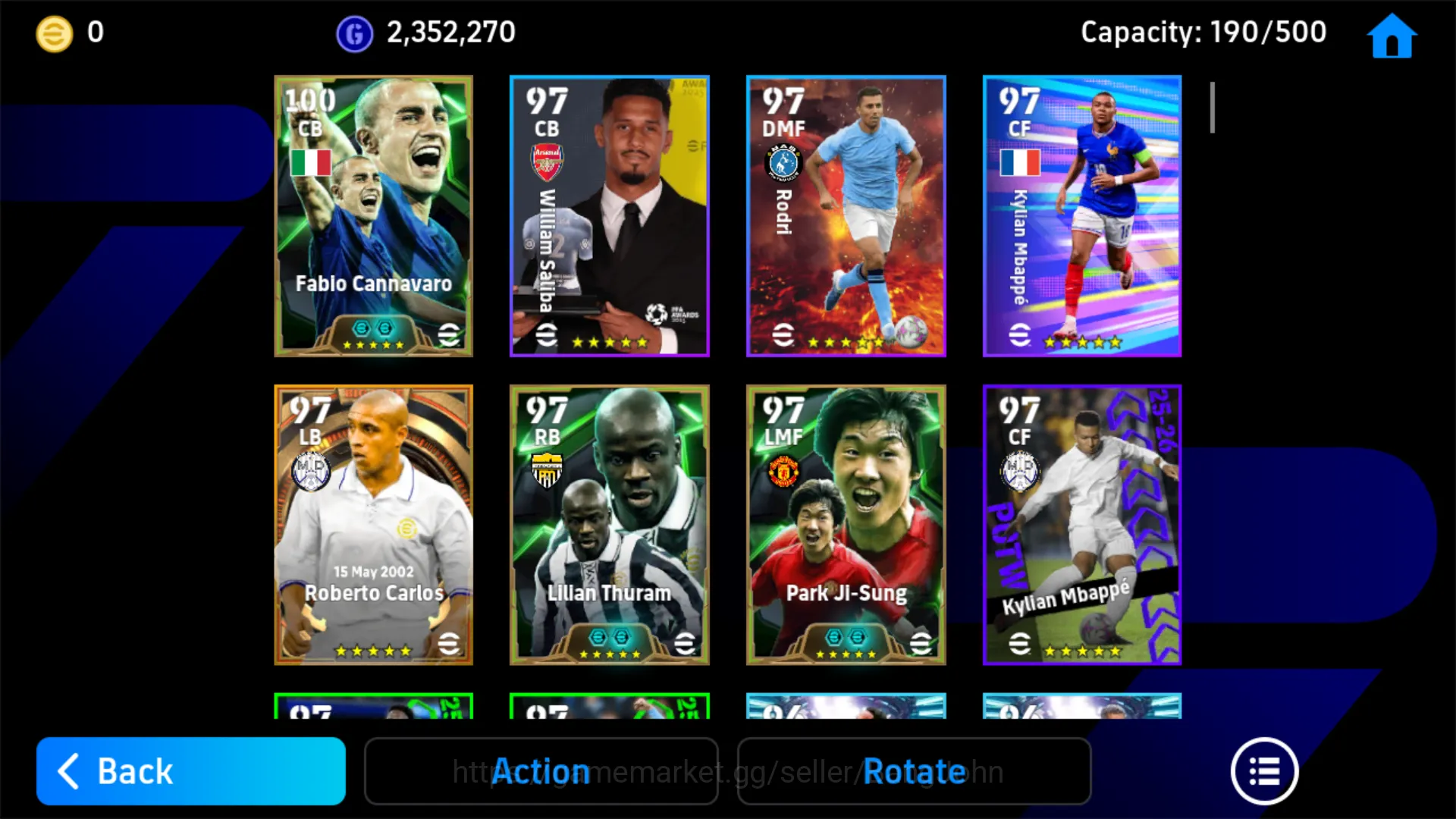 eFootball Accounts power 3148 | yamal balon d'or | marcus thuram | pa image 2