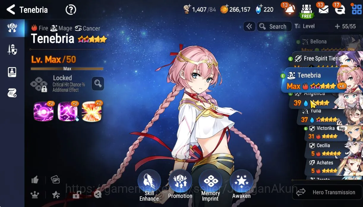 Epic Seven Accounts Starter Global Unverif|Starter|1ML Elena,Tieria,Bellona,etc)Tenebria etc|PohOn|BlesOn|LogStove(ES1958) 9