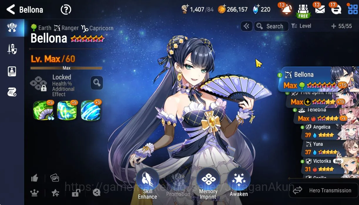 Epic Seven Accounts Starter Global Unverif|Starter|1ML Elena,Tieria,Bellona,etc)Tenebria etc|PohOn|BlesOn|LogStove(ES1958) 7